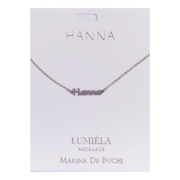 Namnhalsband Silver - Hanna