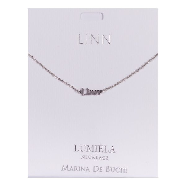 Namnhalsband Silver - Linn