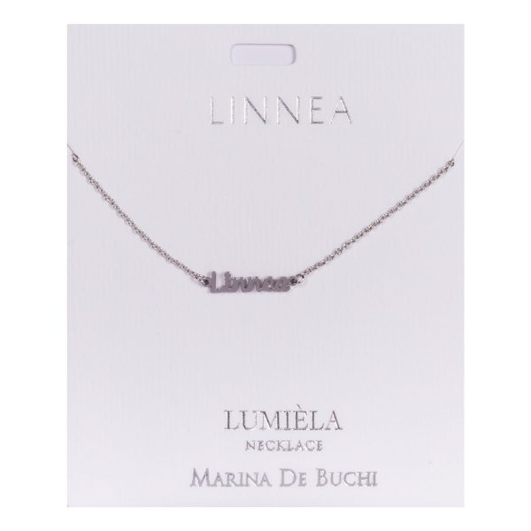 Namnhalsband Silver - Linnea