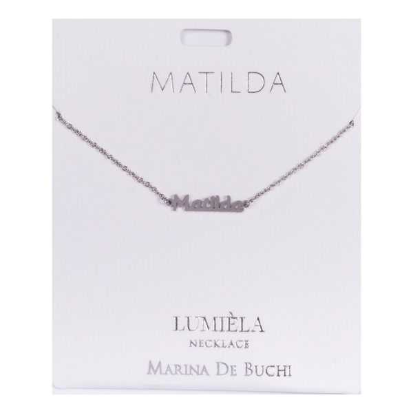 Namnhalsband Silver - Matilda
