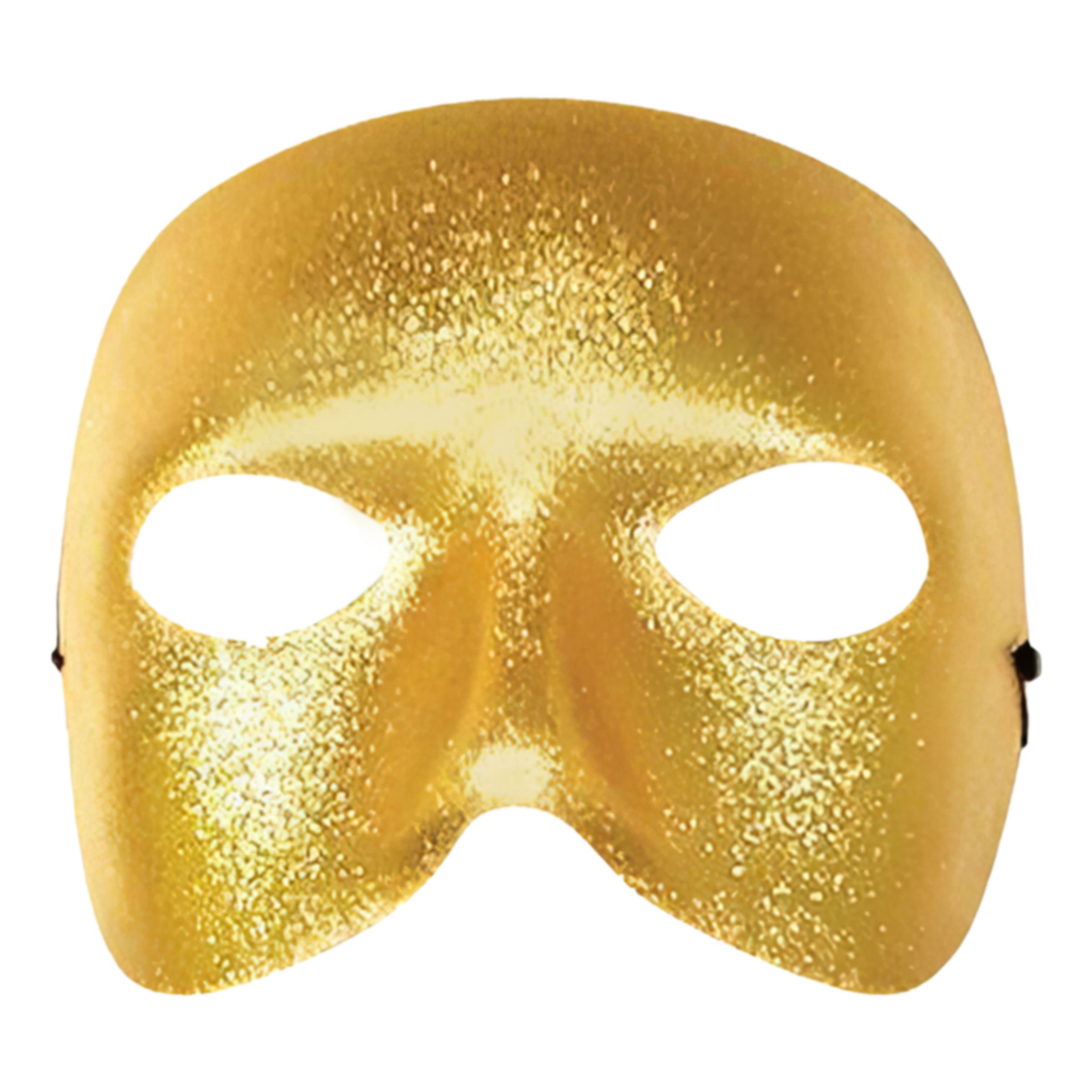 Halvmask - Guld