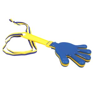 Handklappa med Band Blå/Gul