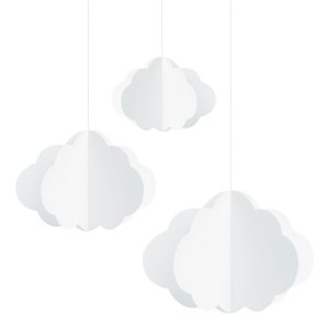 Hängande Dekorationer Moln - 3-pack