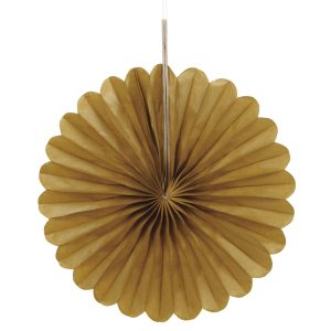 Hängande Dekorationsrosetter Guld