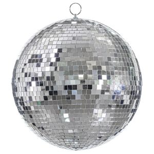 Hängande Discokula Silver 30 cm