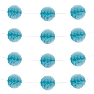 Hängande Honeycomb Dekorationer Blå