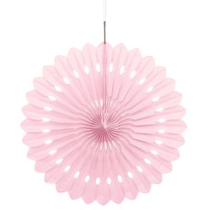 Hängande Honeycomb Solfjäder Ljusrosa