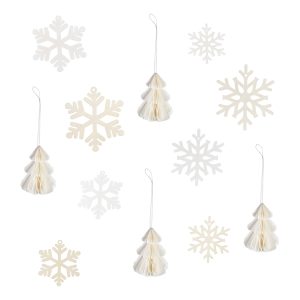 Hängande Juldekorationer