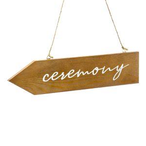 Hängande Skylt Ceremoni