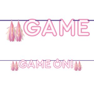 Happy Birthday Banderoll Gamer Party