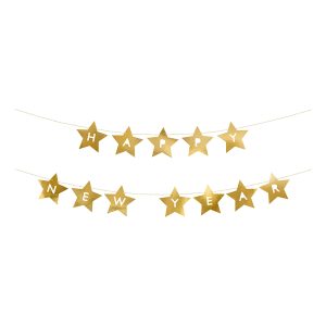 Happy New Year Girlang Stjärnor