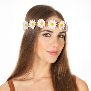 Hårband med Blommor - One size