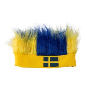 Pannband med Hår Sverige - One size