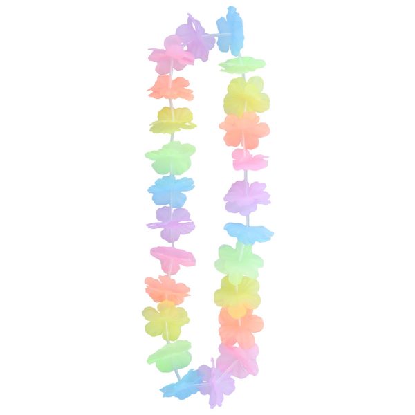Hawaiikrans Pastell Flerfärgad