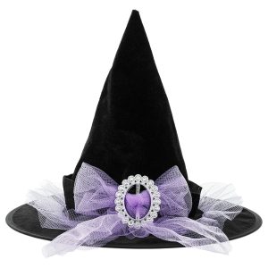 Häxhatt Svart och Lila Barn