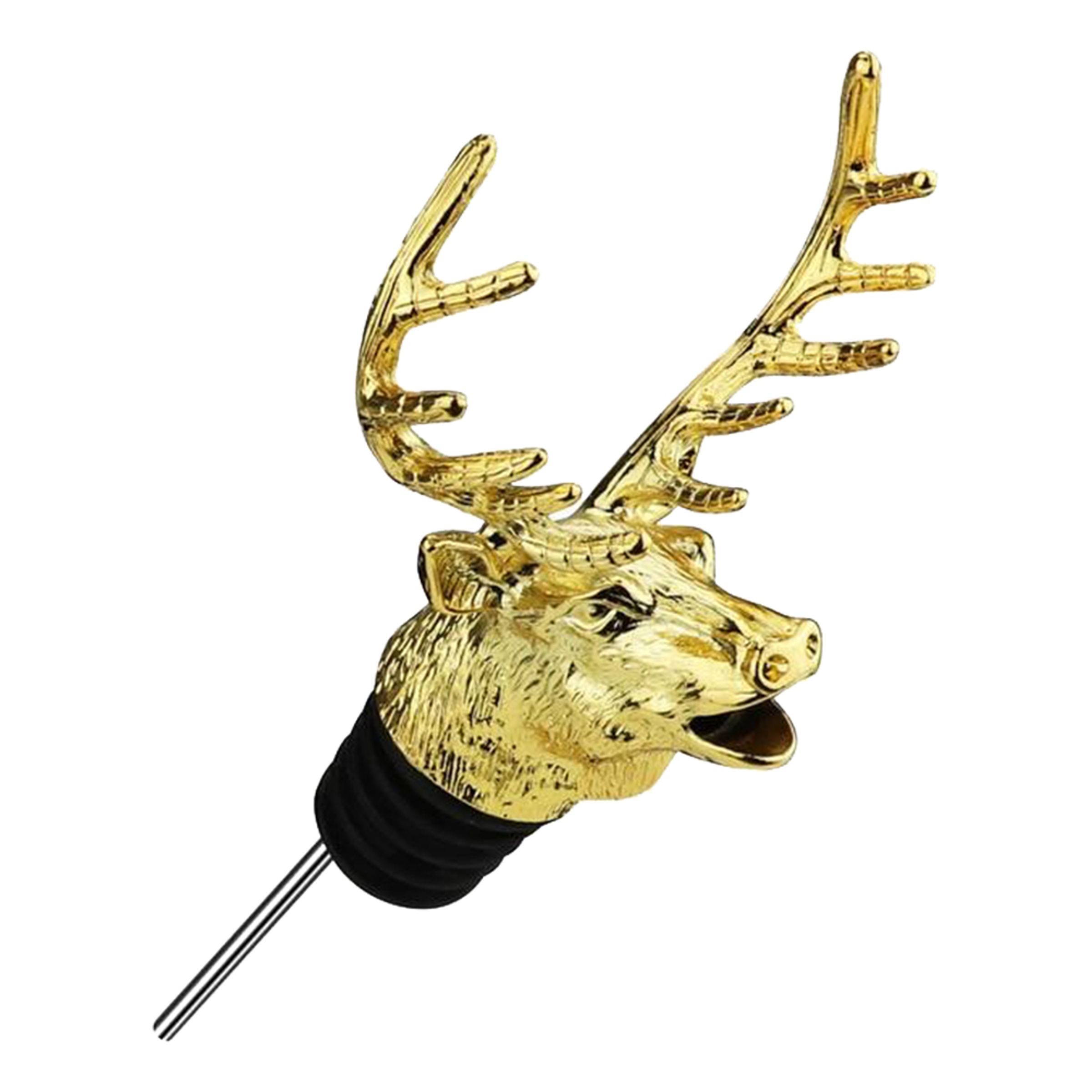 Hjorthuvud Droppkork - Guld