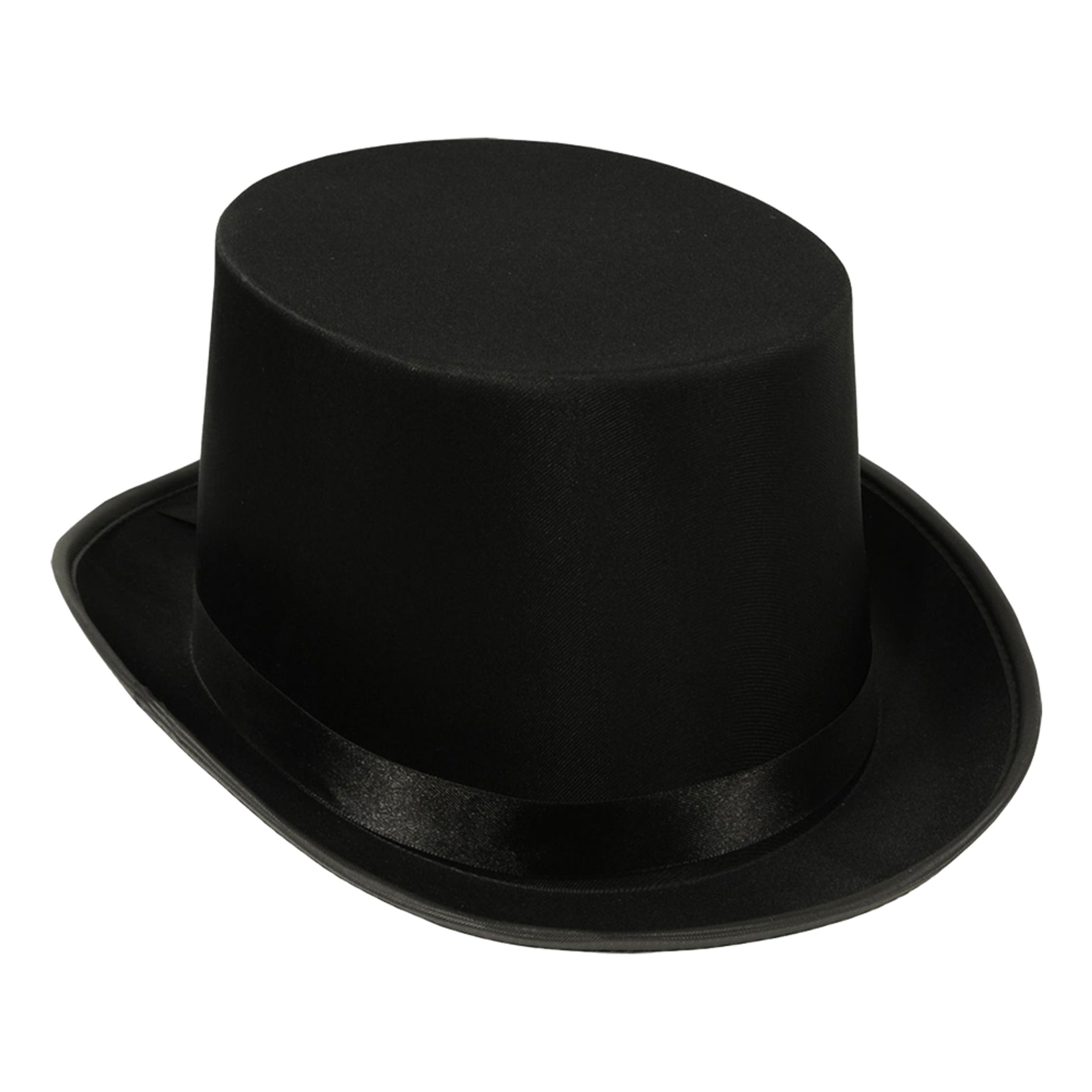 Höghatt Satin Svart - One size