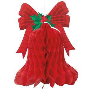 Honeycomb Dekoration Julklocka