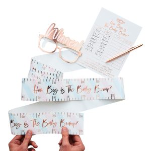 How Big Is The Baby Bump Baby Shower Spel