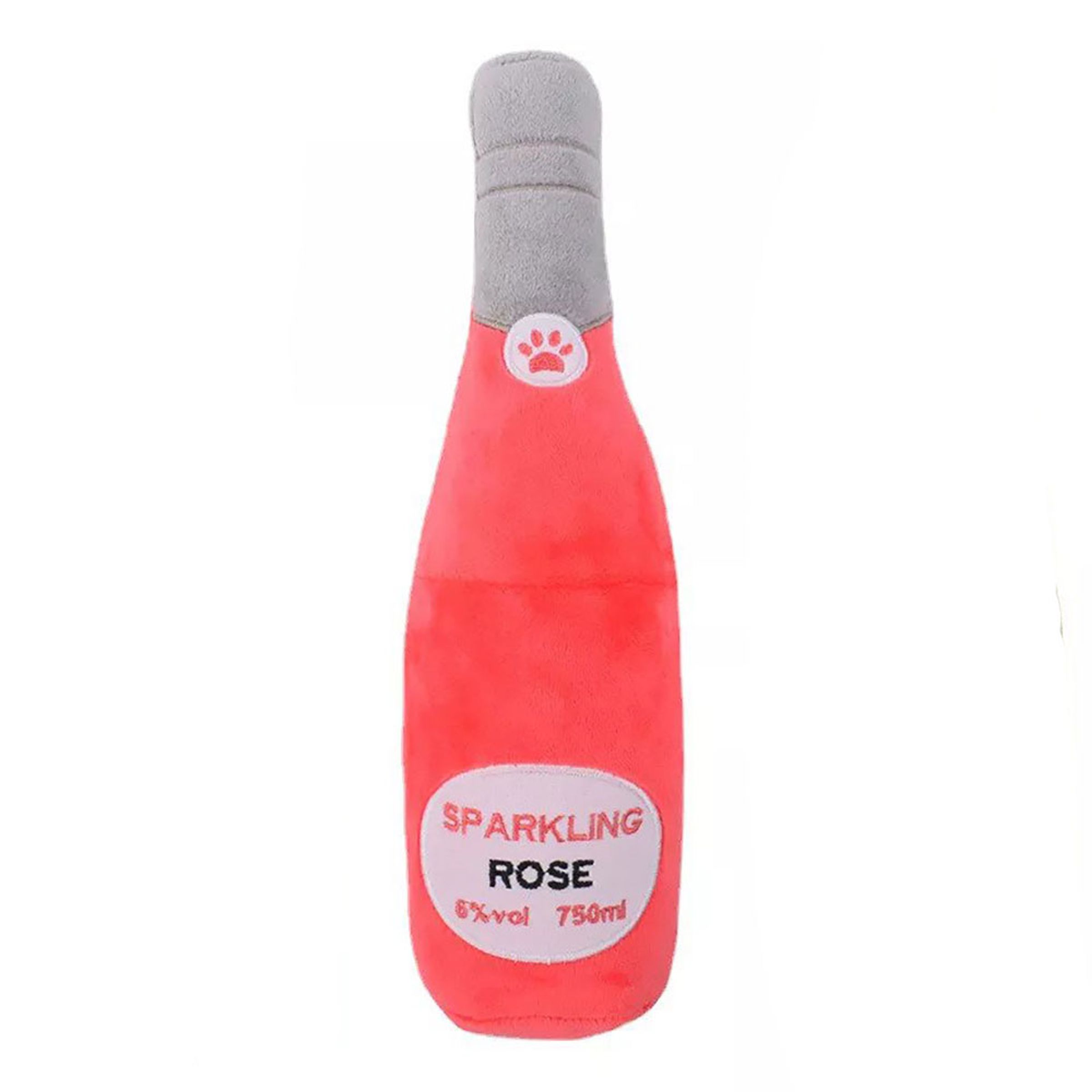 Hundleksak Vinflaska - Rosé