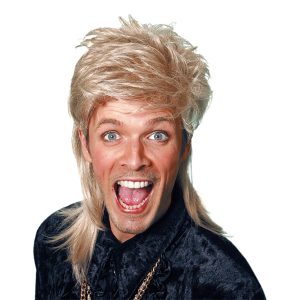 Johnny De Luxe Blond Peruk - One size