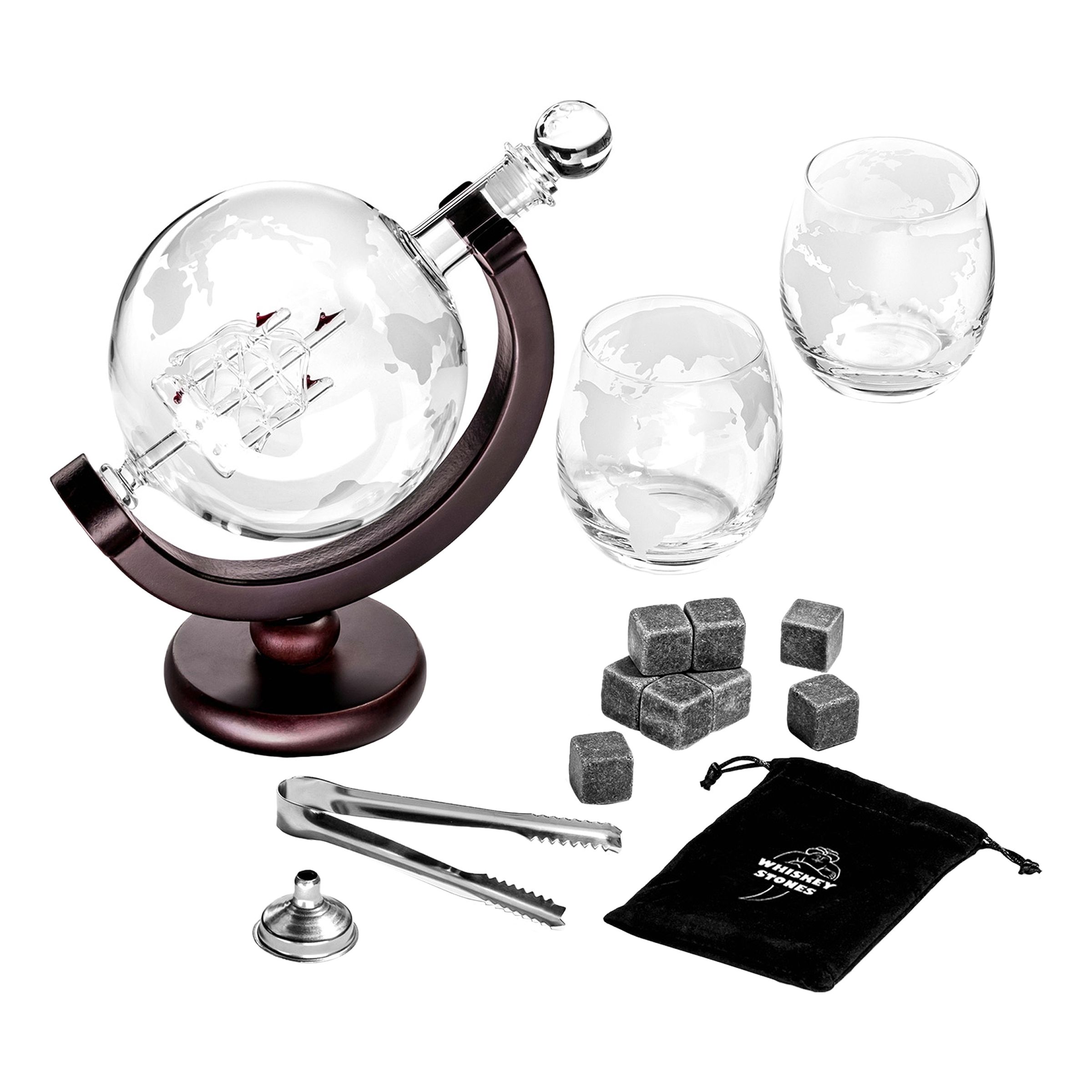 Jordglob Karaff Set Deluxe