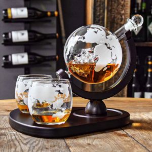 Jordglob Whiskey Karaff Set Deluxe
