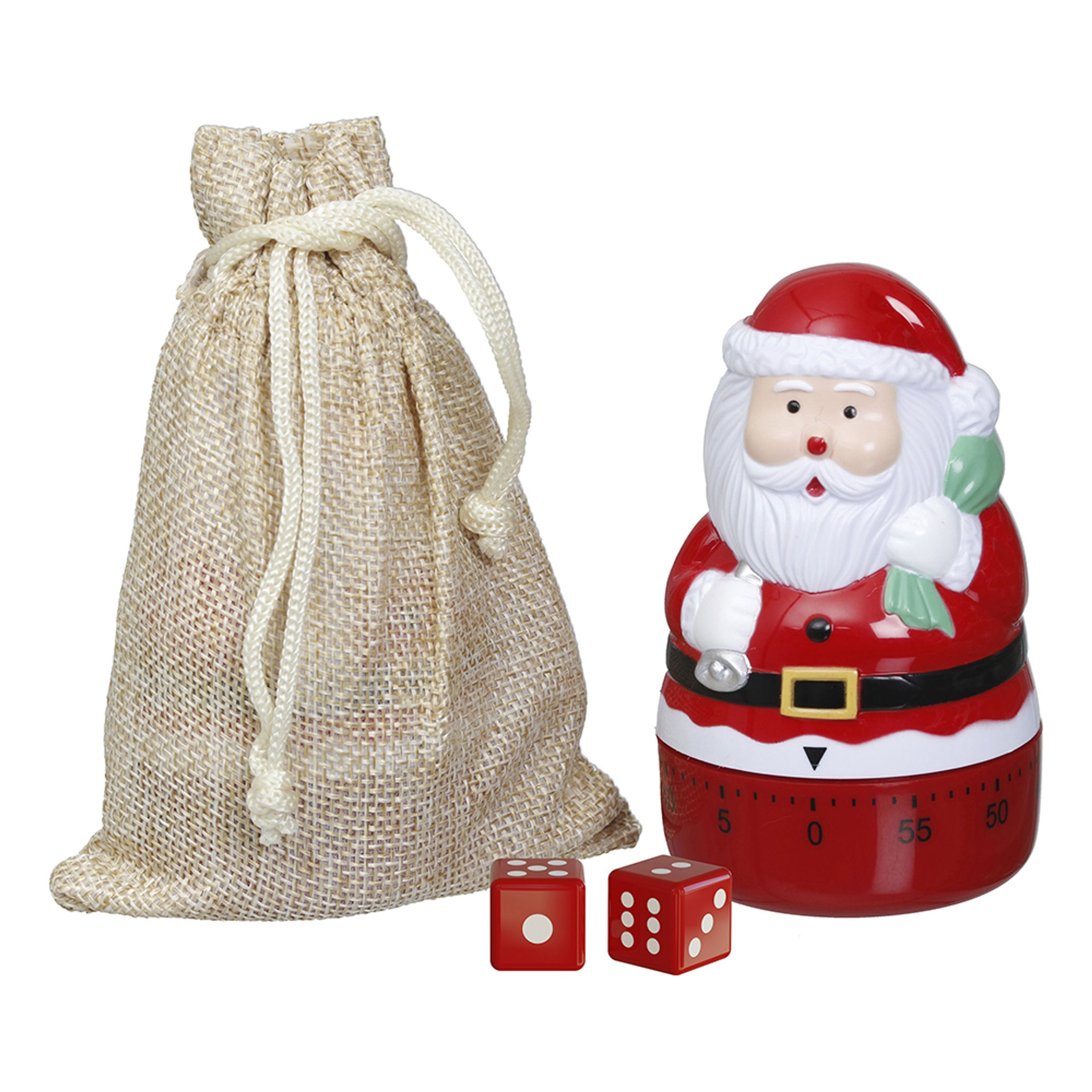 Julklappsspelet Timer och Tärningar