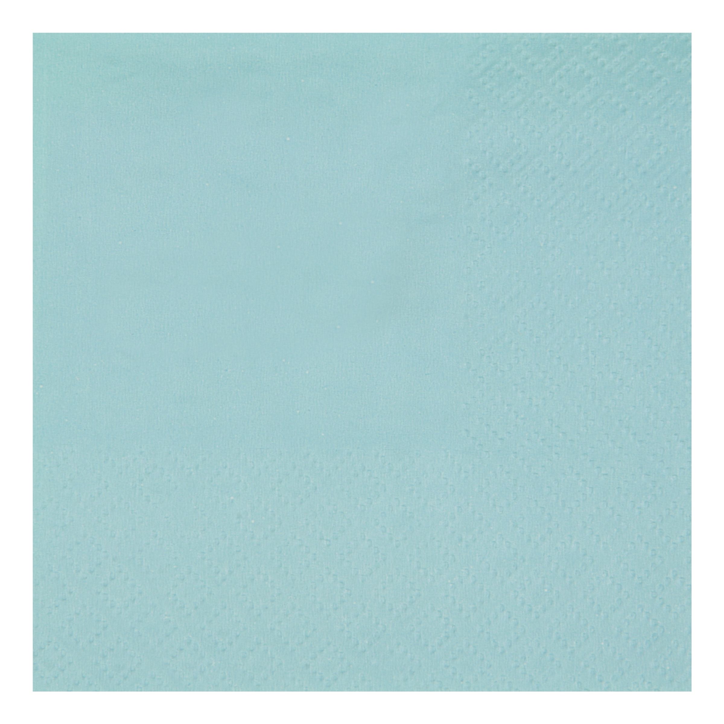 Kaffeservetter Ljusblå - 25-pack