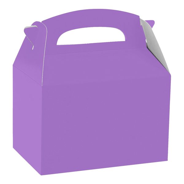 Kalasbox i Papp Lila