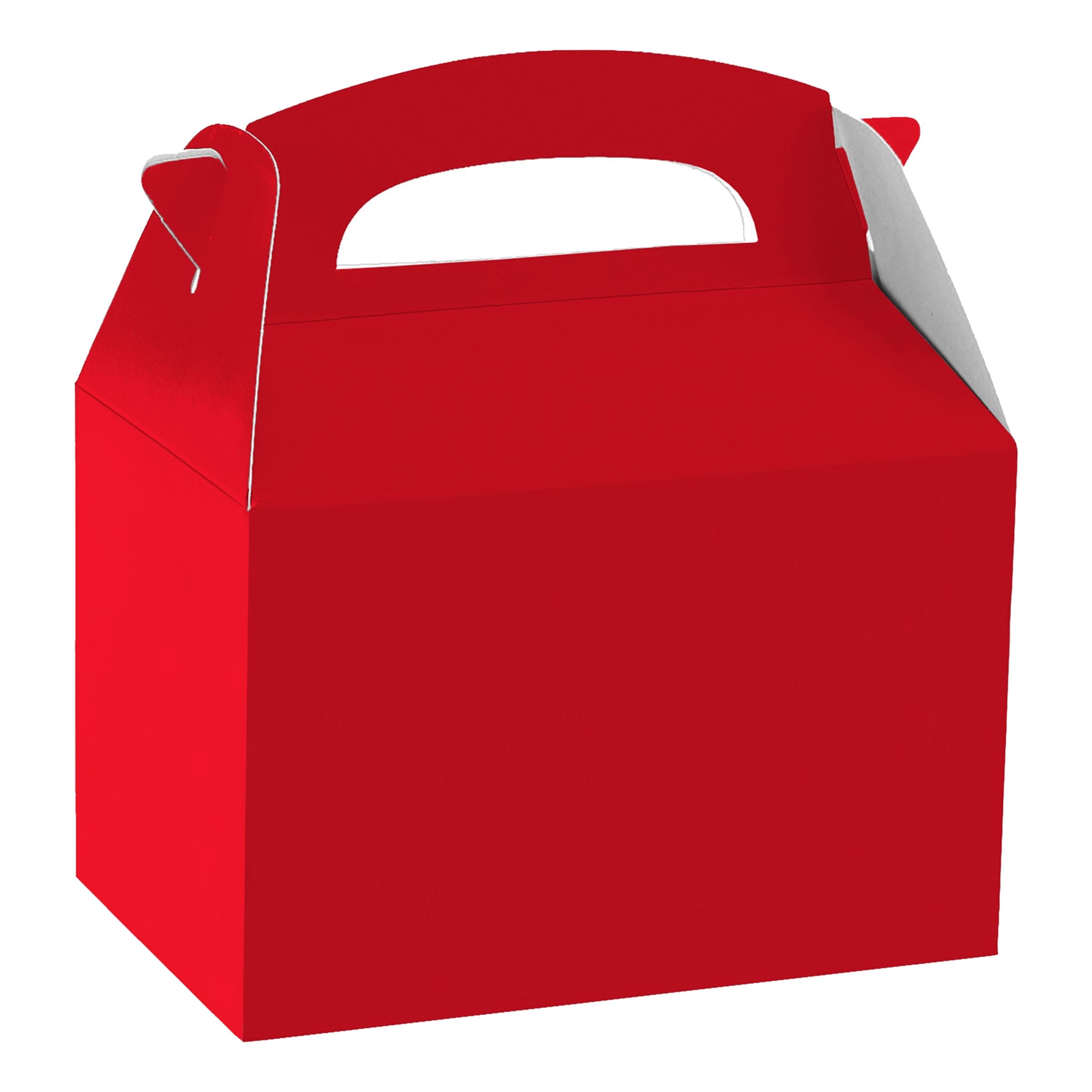 Kalasbox i Papp Röd