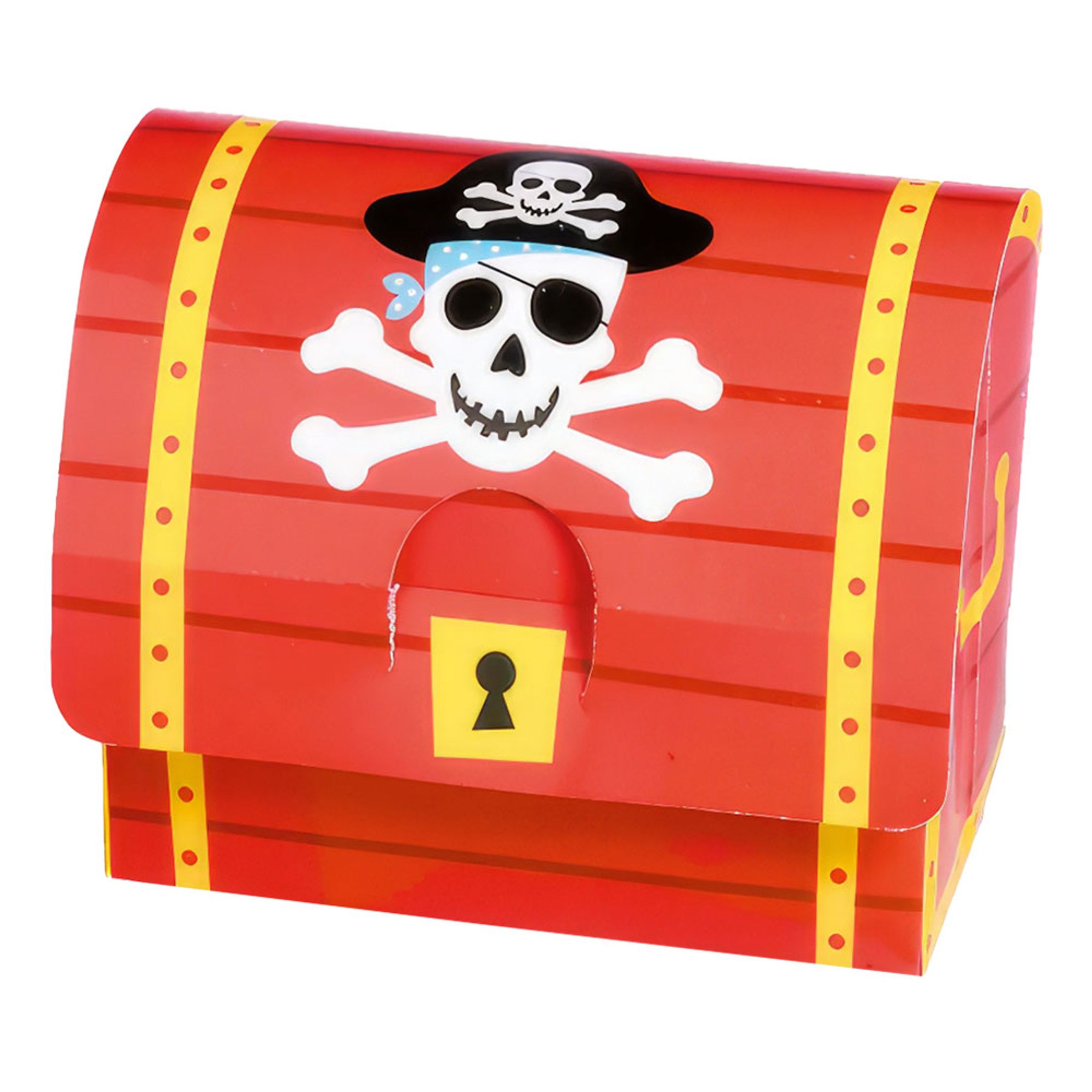 Kalasboxar i Papp Pirat - 8-pack