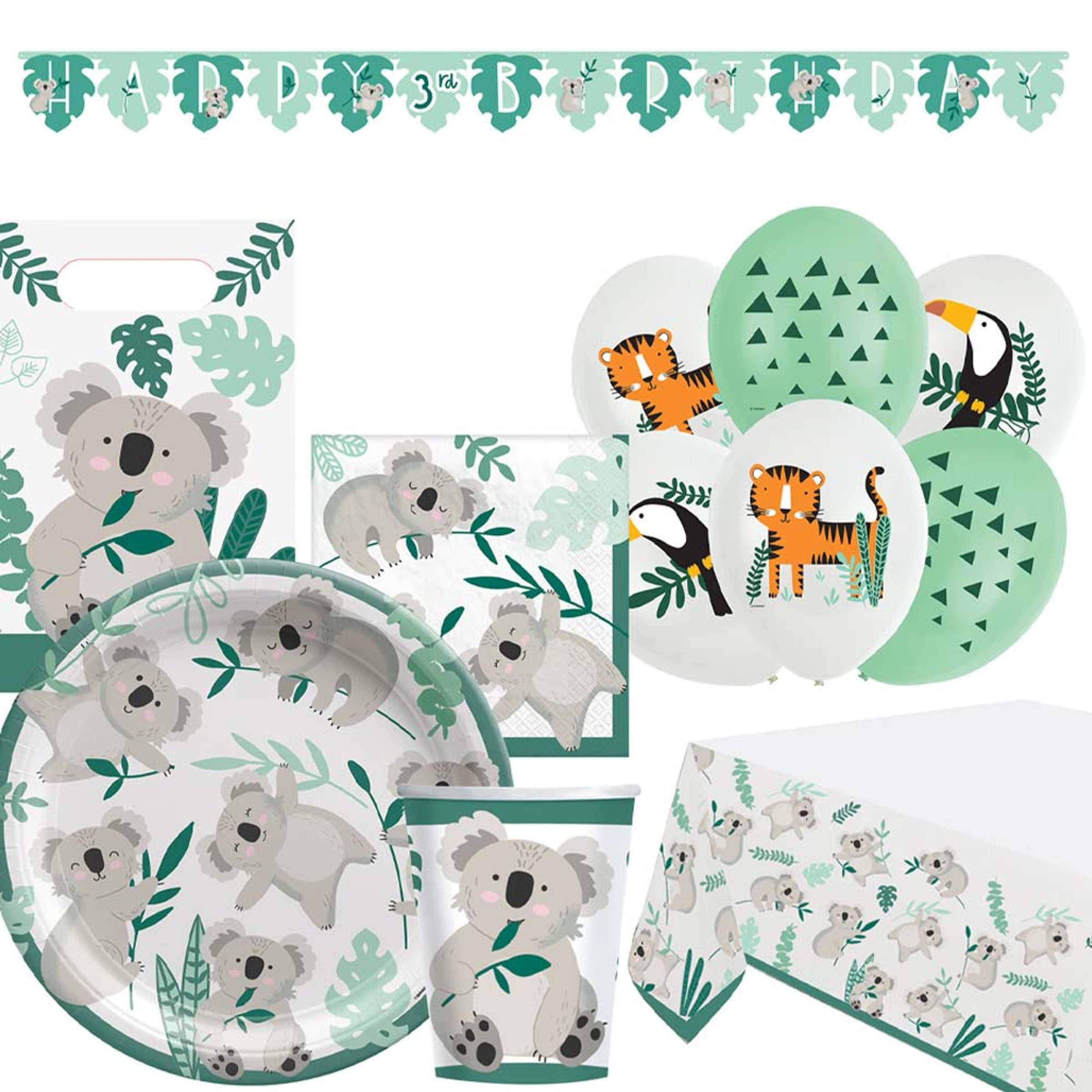 Kalaspaket Djungel Koala - 8 personer