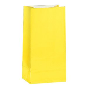 Kalaspåsar Gul - 12-pack
