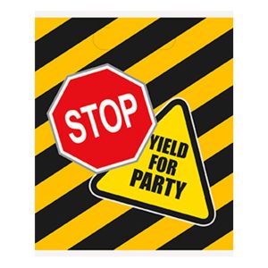 Kalaspåsar Party Zone - 8-pack