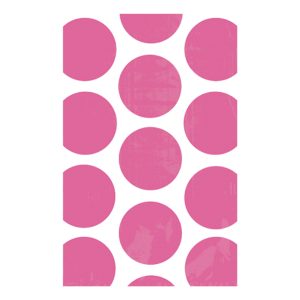 Kalaspåsar Polka Dot Rosa - 10-pack