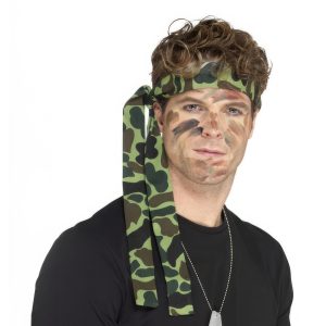 Kamouflage Pannband
