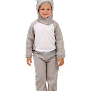 Kanindräkt Grå Barn