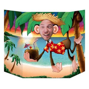 Kartongfigur Hawaii Apa Foto Prop