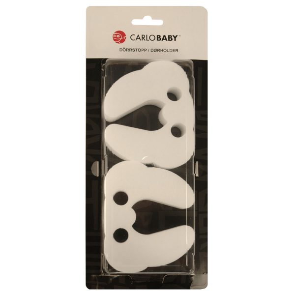 Klämskydd Vit 2-pack