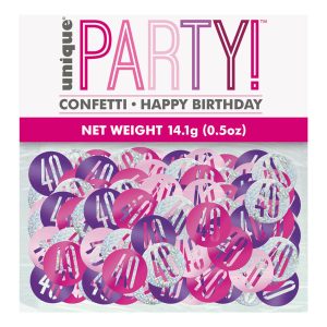 Konfetti Rosa 40 - 14 gram