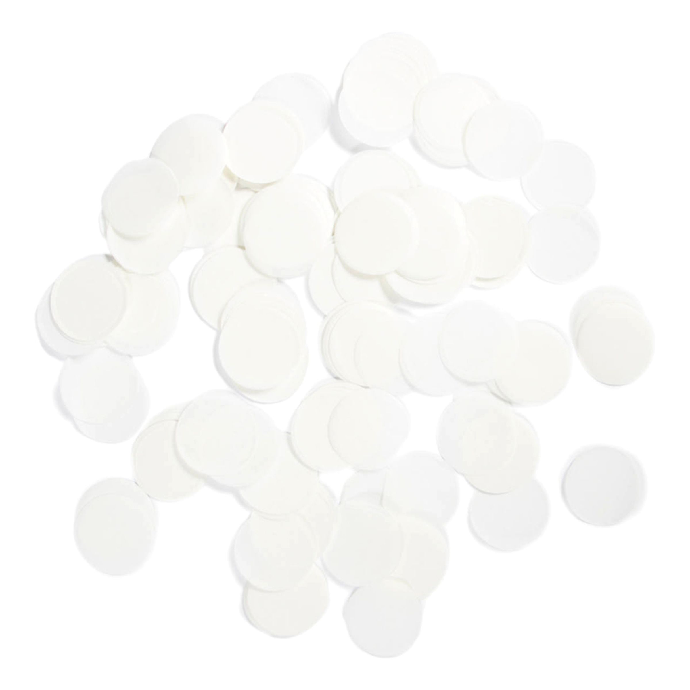 Konfetti Vit Stora - 14 g