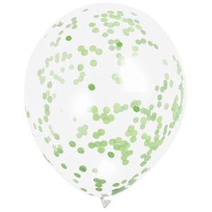 Konfettiballonger Grön