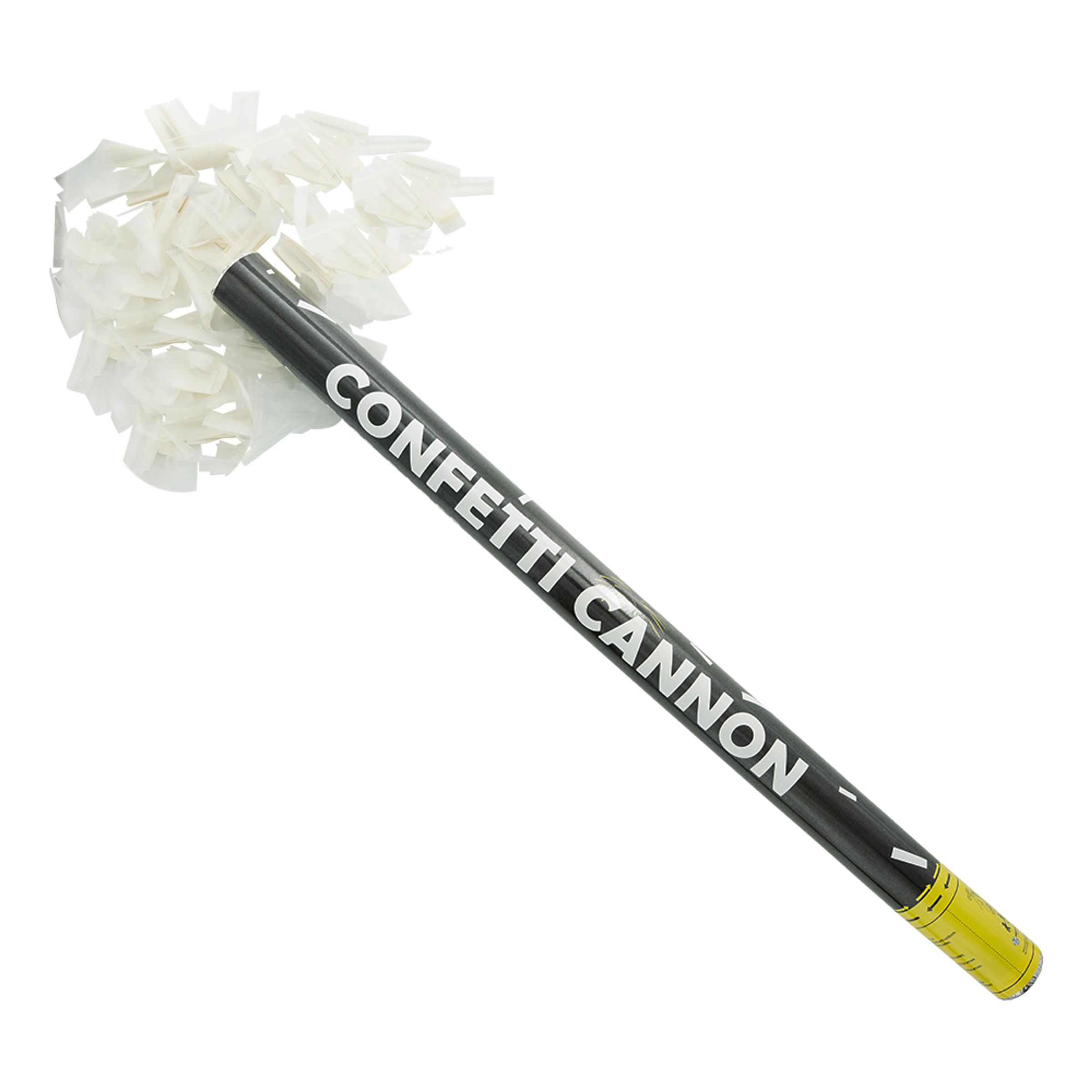 Konfettikanon Rispapper Vit - 80 cm