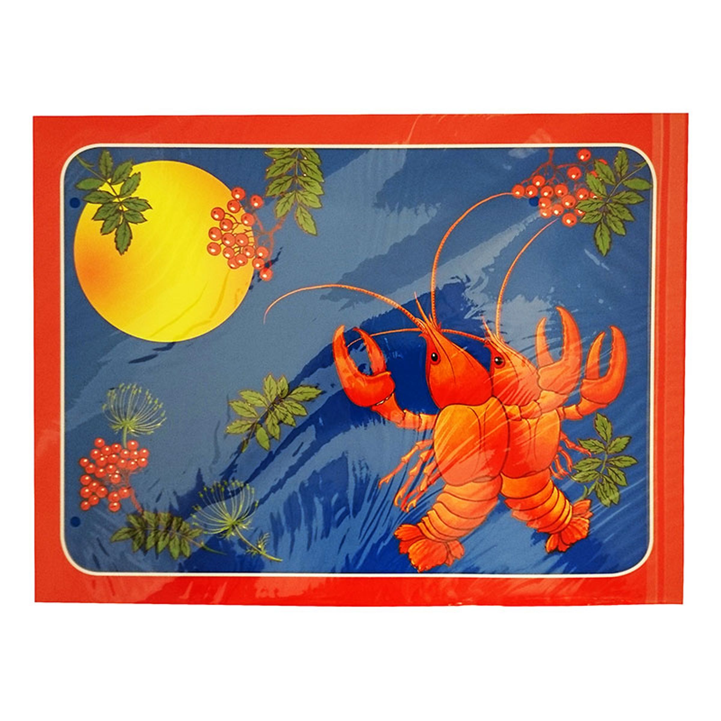 Kräftor Bordstablett - 4-pack