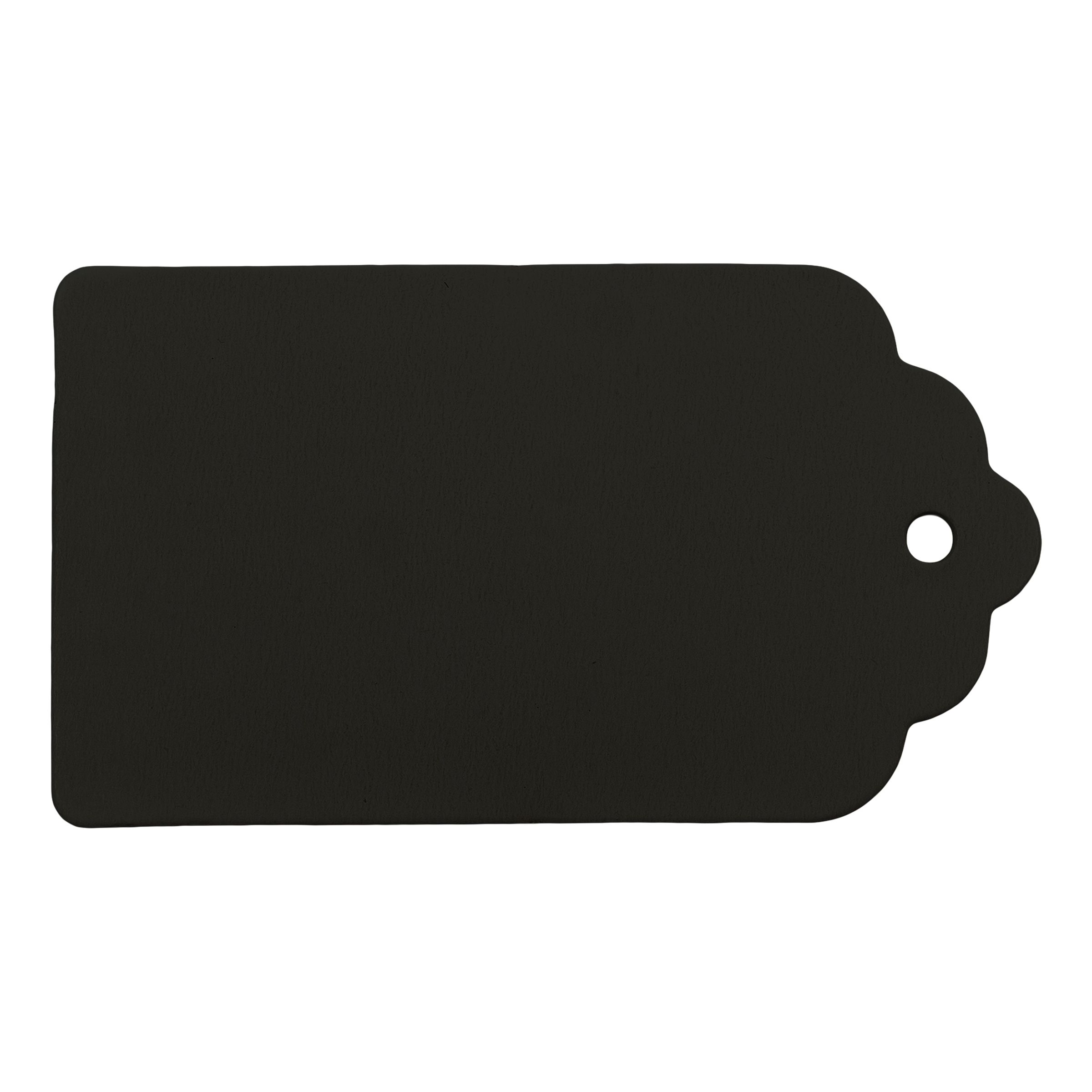Kraftpapper Etiketter Svart - 100-pack