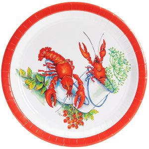 Kräftskiva Tallrikar