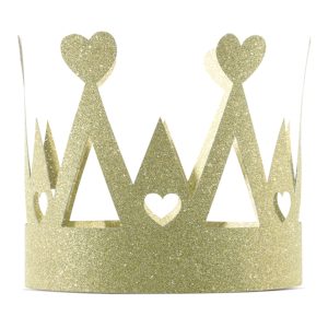 Krona Guld/Glitter - One size