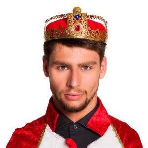 Kungakrona i Metall Deluxe - One size