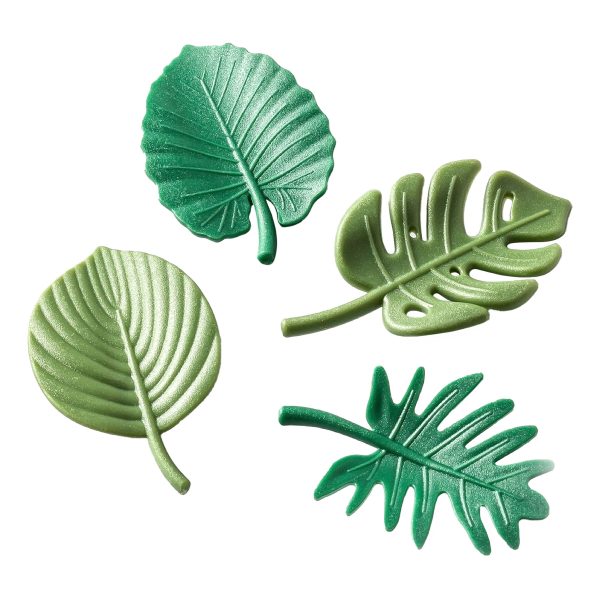 Kylskåpsmagneter Blad - 4-pack
